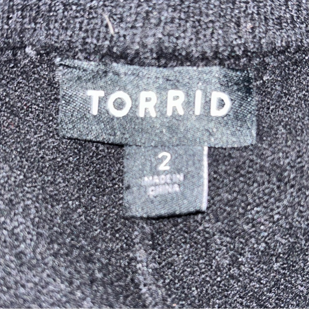 Torrid Deep V Neck Button Down Cardigan Sweater Dress - Picture 8 of 13
